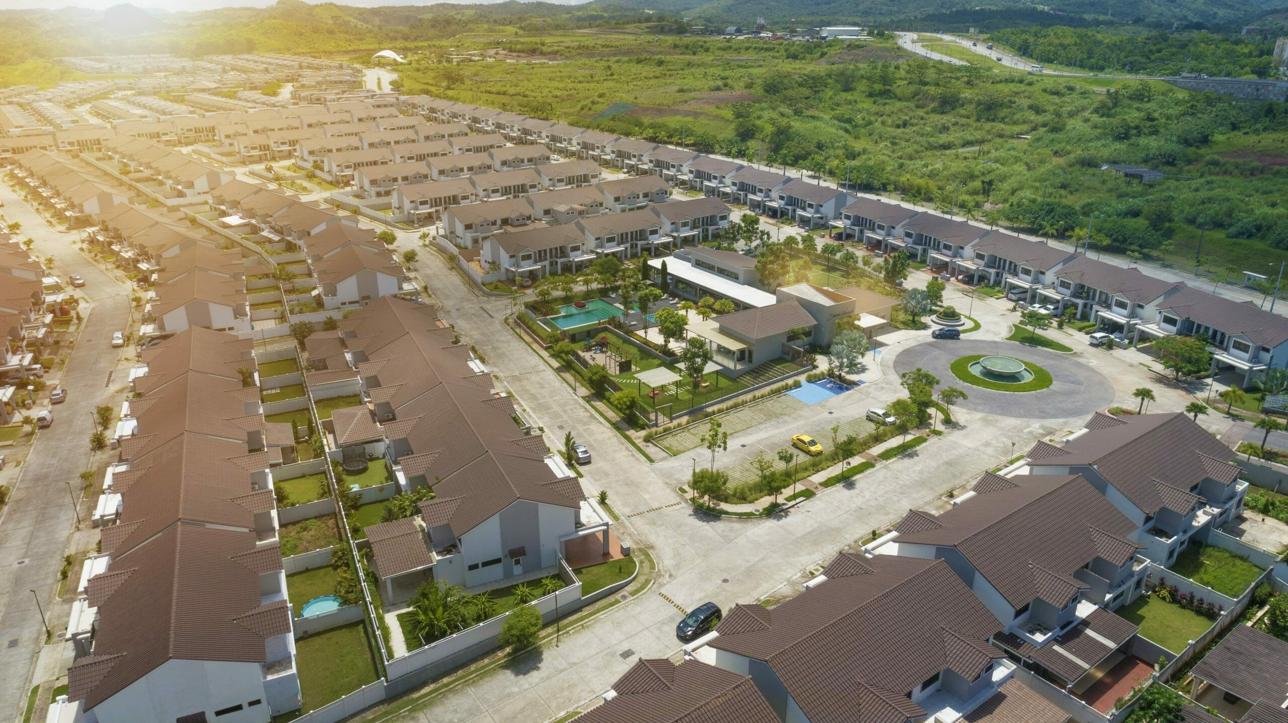 Vista aérea del proyecto Paseo del Norte Panamá
